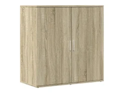 Aparadores 2 piezas roble sonoma 79x38x80 cm madera de ingeniería