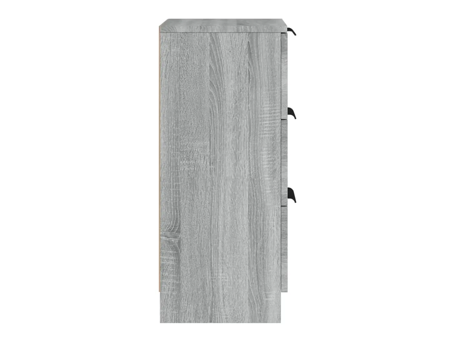 Aparadores 2 piezas Sonoma gris 30x30x70 cm Madera de ingeniería
