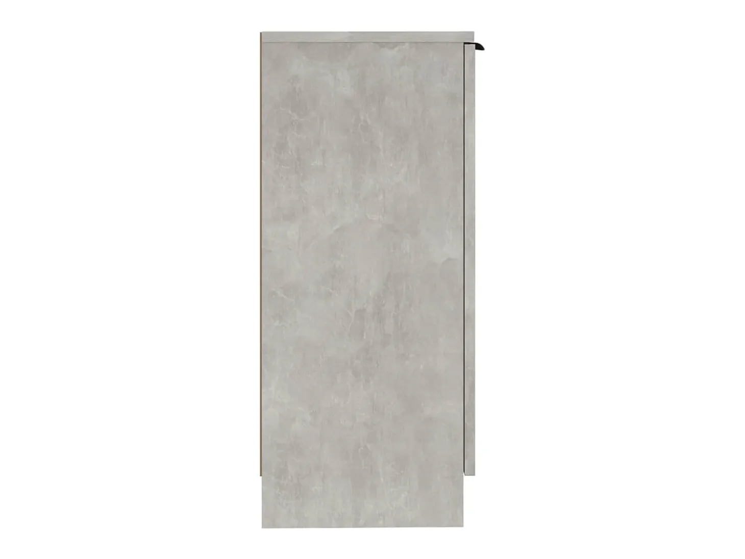 Aparadores 2 uds Gris Hormigón 30x30x70 cm Madera de ingeniería