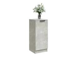 Aparadores 2 uds Gris Hormigón 30x30x70 cm Madera de ingeniería