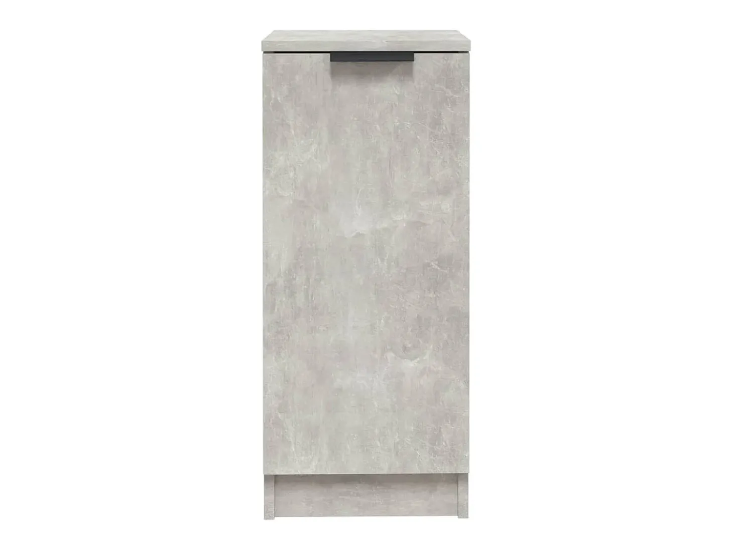 Aparadores 2 uds Gris Hormigón 30x30x70 cm Madera de ingeniería