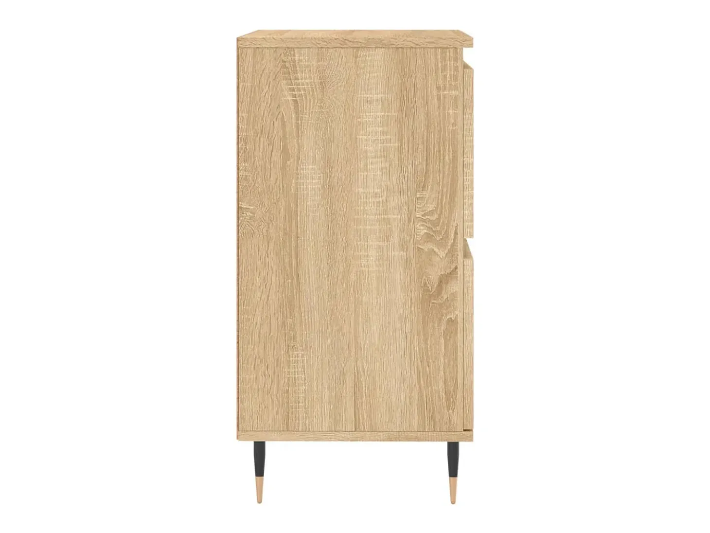 Aparadores 3 uds madera contrachapada color roble sonoma