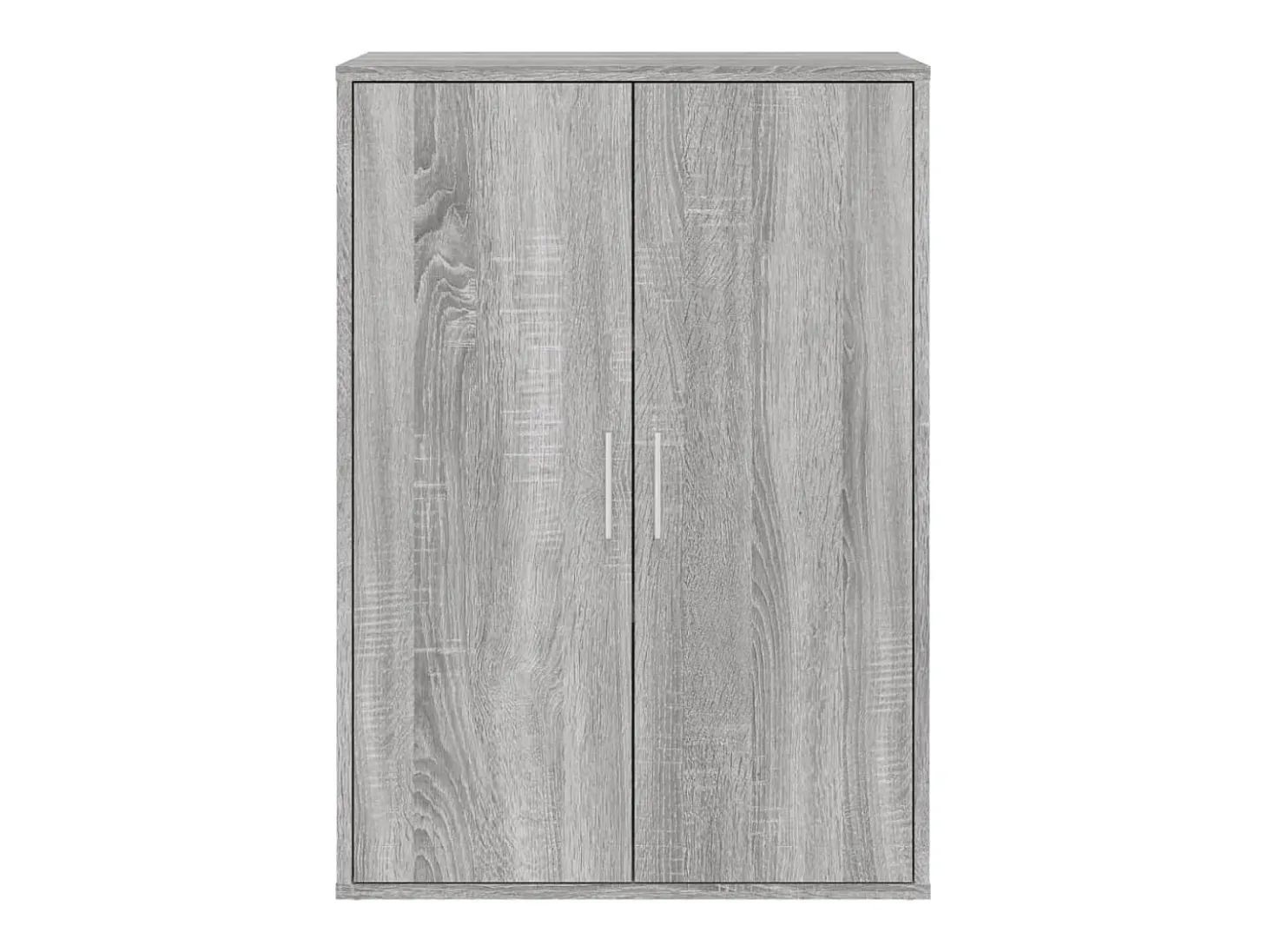 Aparadores 2 uds madera de ingeniería gris Sonoma 60x31x84 cm