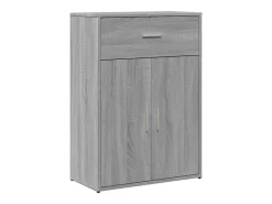 Aparadores 2 uds madera de ingeniería gris Sonoma 60x30x84 cm ES829023