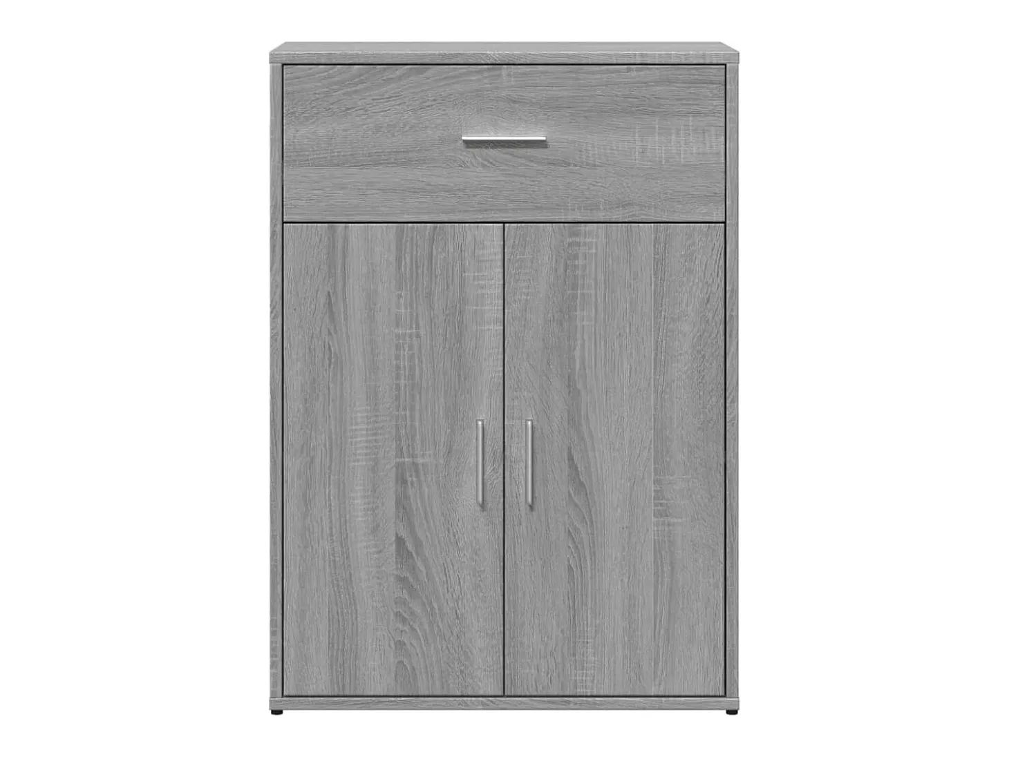 Aparadores 2 uds madera de ingeniería gris Sonoma 60x30x84 cm ES829023