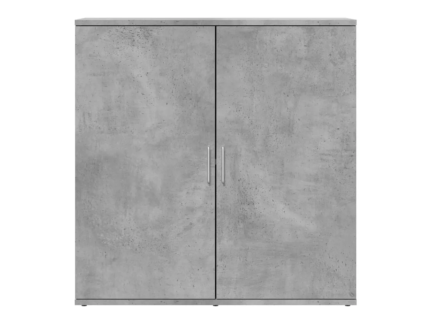 Aparadores 2 uds madera de ingeniería gris hormigón 79x38x80 cm ES484251