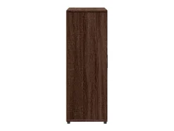 Aparadores 2 uds madera de ingeniería marrón roble 60x31x84 cm
