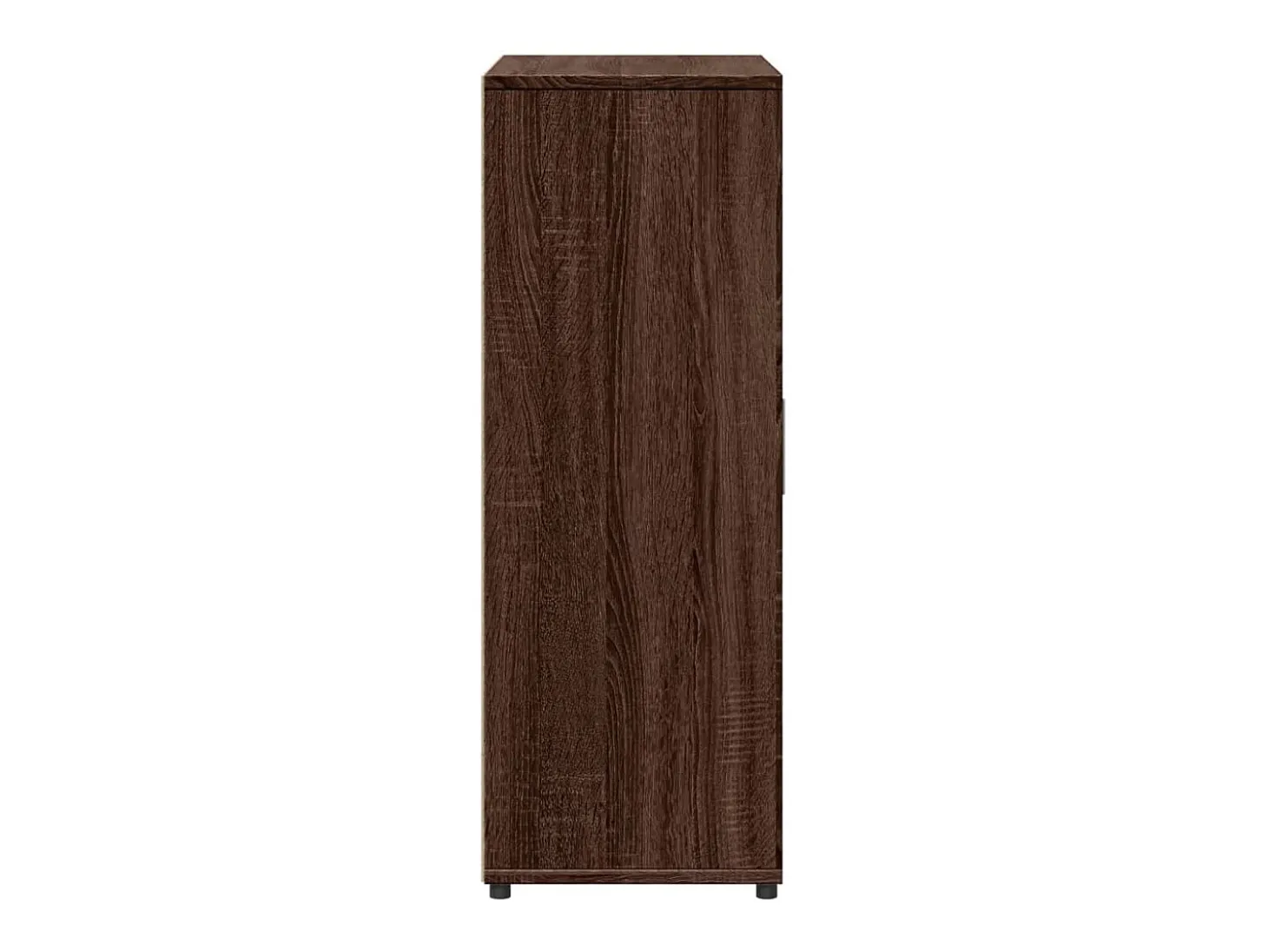 Aparadores 2 uds madera de ingeniería marrón roble 60x31x84 cm