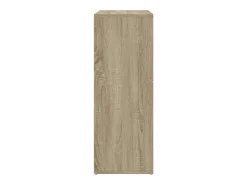 Aparadores 2 uds madera de ingeniería roble Sonoma 60x31x84 cm