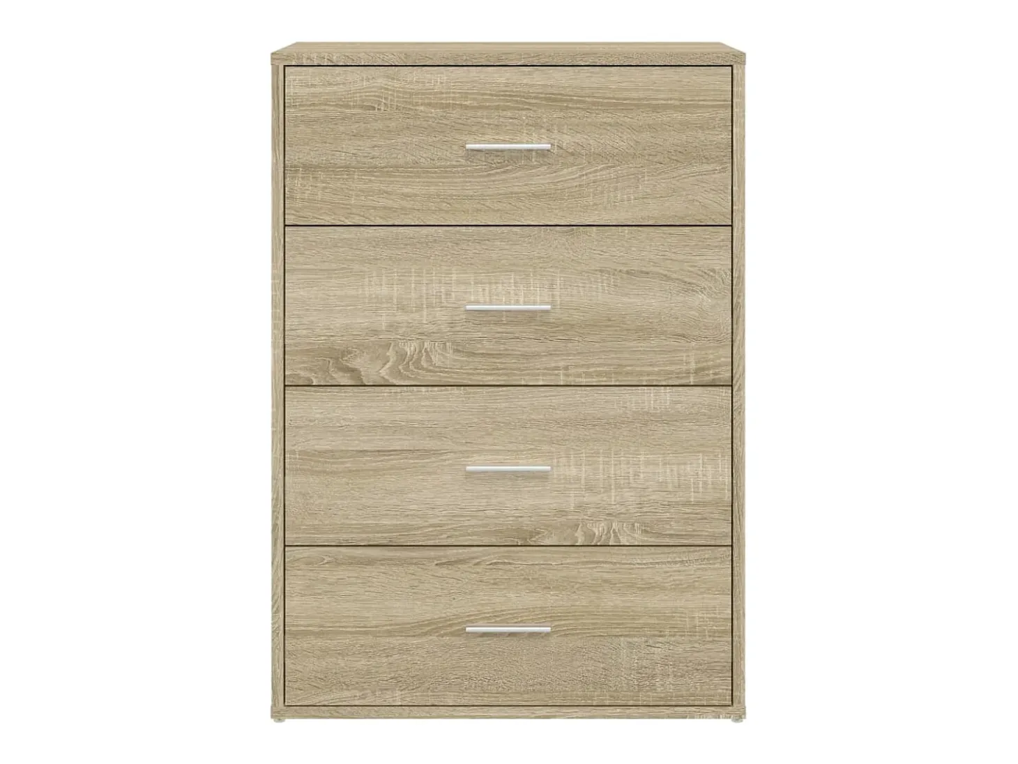 Aparadores 2 uds madera de ingeniería roble Sonoma 60x31x84 cm