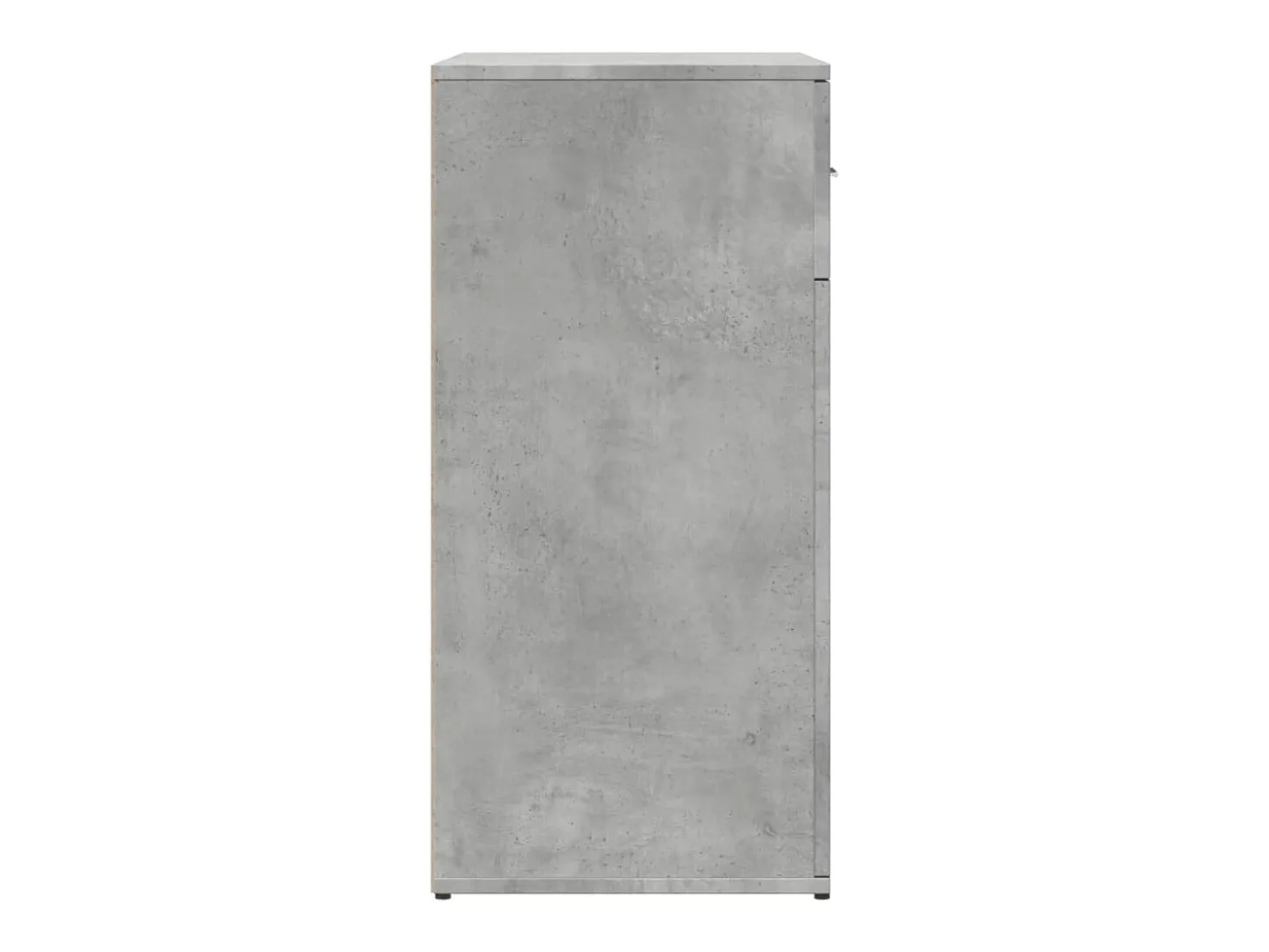 Aparadores 2 uds madera de ingeniería gris hormigón 79x38x80 cm