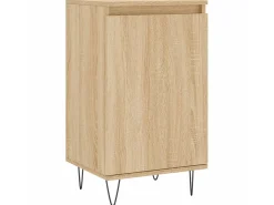 Aparadores 2 uds madera de ingeniería roble Sonoma 40x35x70 cm ES62871