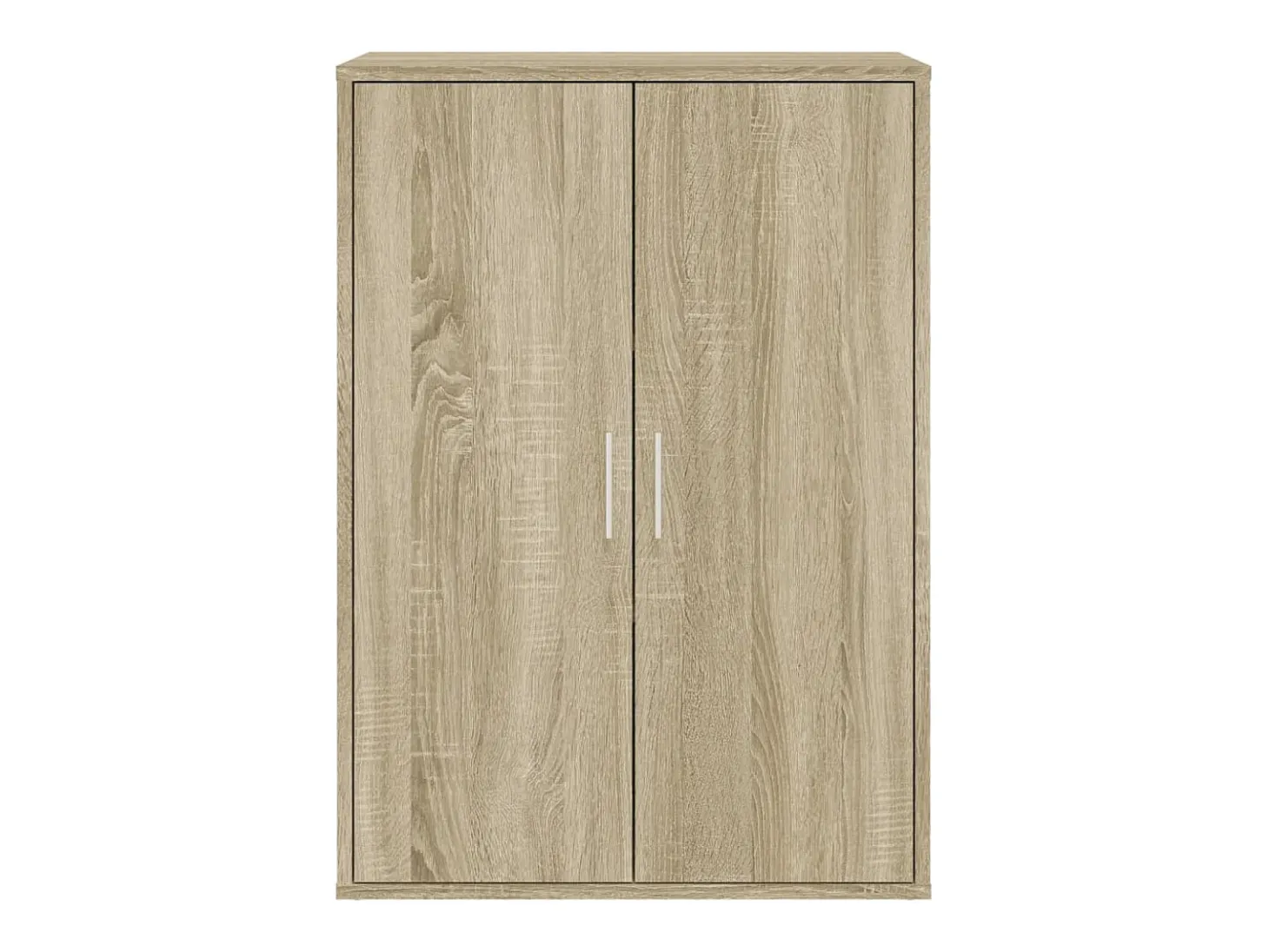 Aparadores 2 uds madera de ingeniería roble Sonoma 60x31x84 cm