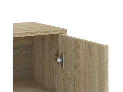 Aparadores 2 uds madera de ingeniería roble Sonoma 60x31x84 cm