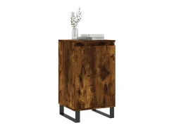 Aparadores 2 uds madera de ingeniería roble ahumado 40x35x70 cm ES84590