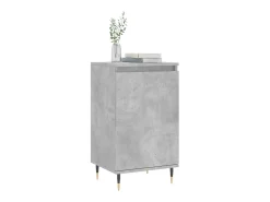 Aparadores 2 uds madera de ingeniería gris hormigón 40x35x70 cm ES69451
