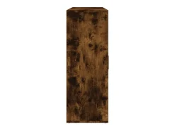 Aparadores 3 uds madera de ingeniería roble ahumado 60x31x84 cm