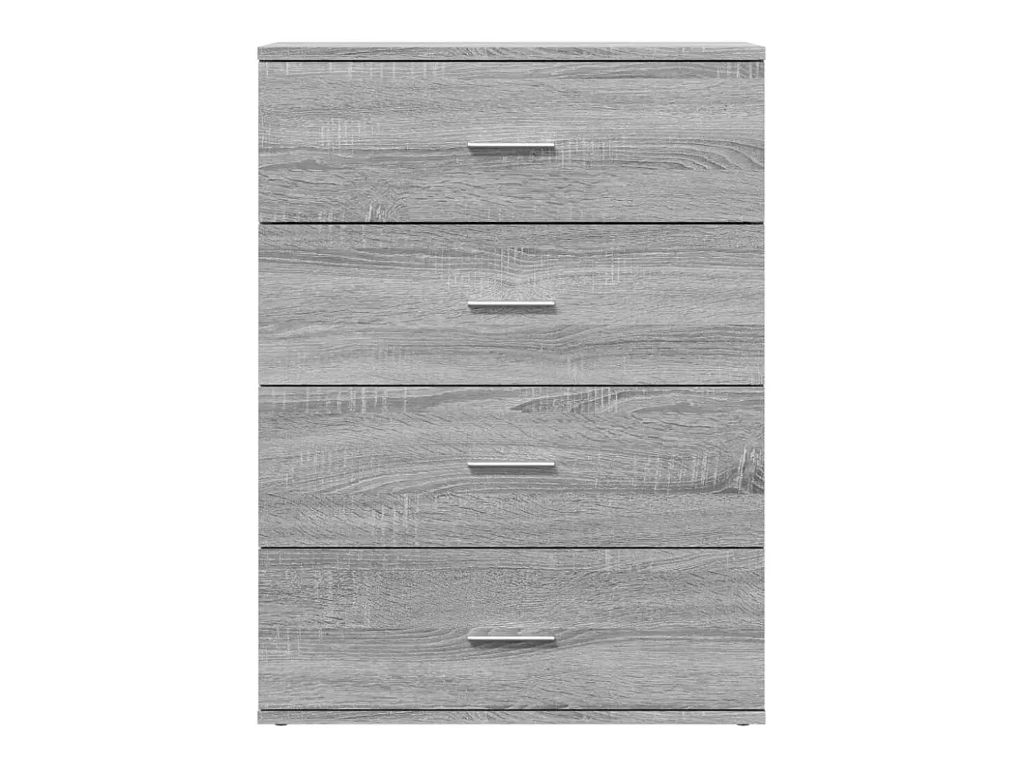 Aparadores 2 uds madera de ingeniería gris Sonoma 60x39x80 cm