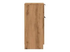 Aparadores 2 uds madera ingeniería roble artisian 30x30x70 cm