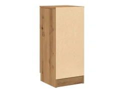 Aparadores 2 uds madera ingeniería roble artisian 30x30x70 cm