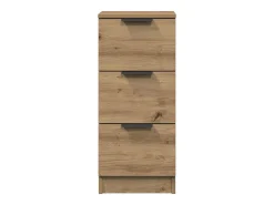 Aparadores 2 uds madera ingeniería roble artisian 30x30x70 cm