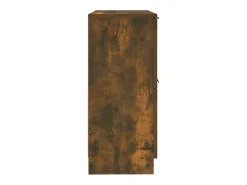 Aparadores 2 uds Roble ahumado 30x30x70 cm Madera de ingeniería
