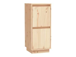 Aparadores 2 uds 31,5x34x75 cm Madera maciza de pino