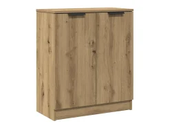 Aparadores de 3 piezas, roble hecho a mano, 60x30x70 cm, madera de ingeniería
