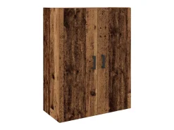 Armario alto de madera antigua 69,5 x 34 x 180 cm Madera de ingeniería
