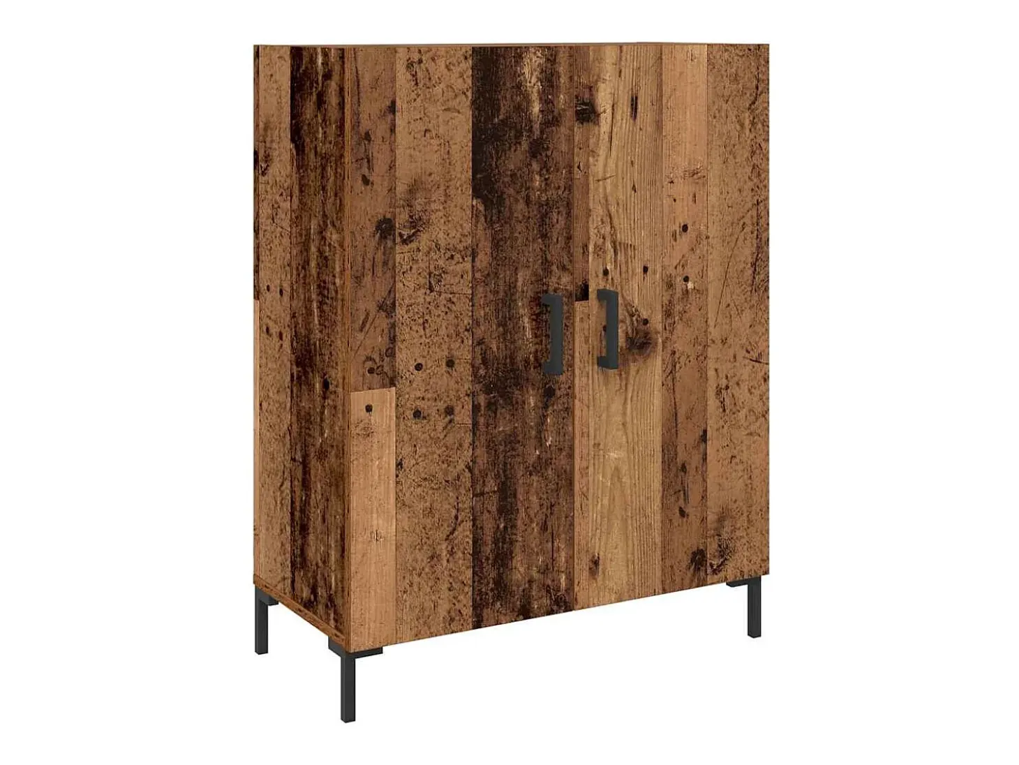 Armario alto de madera antigua 69,5 x 34 x 180 cm Madera de ingeniería