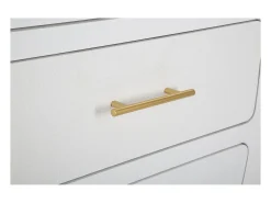 Armario Aparador VKH29, Blanco, 60x32x133 cm, Kendra Home