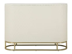 Armario Aparador VKH25, Blanco, 120x40x85 cm, Kendra Home