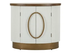 Armario Aparador VKH28, Blanco, 79x48x67 cm, Kendra Home