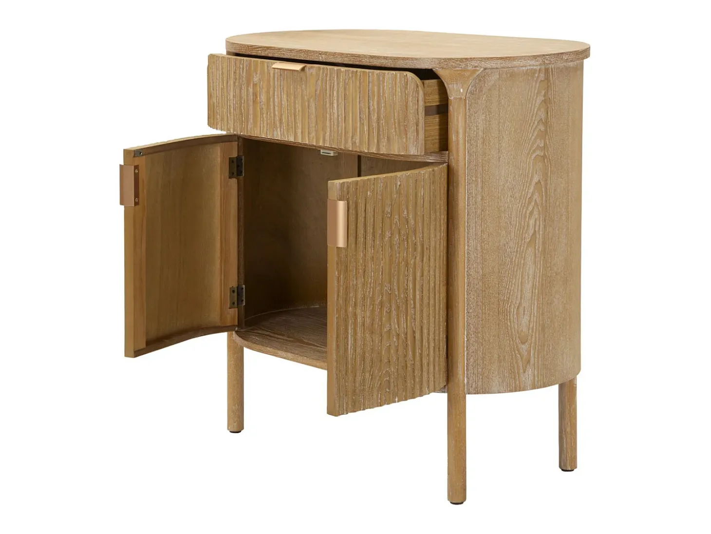 Armario Aparador VKH767, Marrón, 81x46x82 cm, Kendra Home