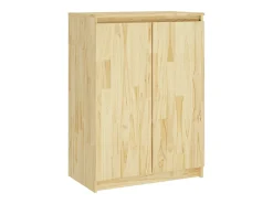 Armario auxiliar 3 unidades madera maciza de pino