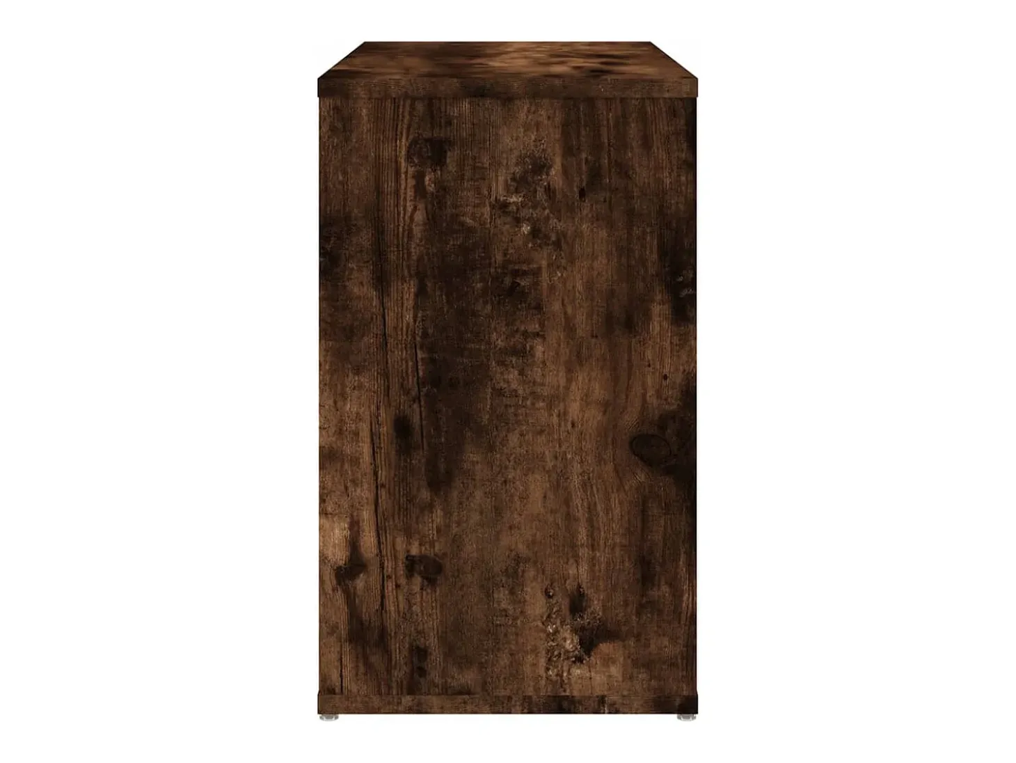 Armario auxiliar madera contrachapada roble ahumado 60x30x50 cm