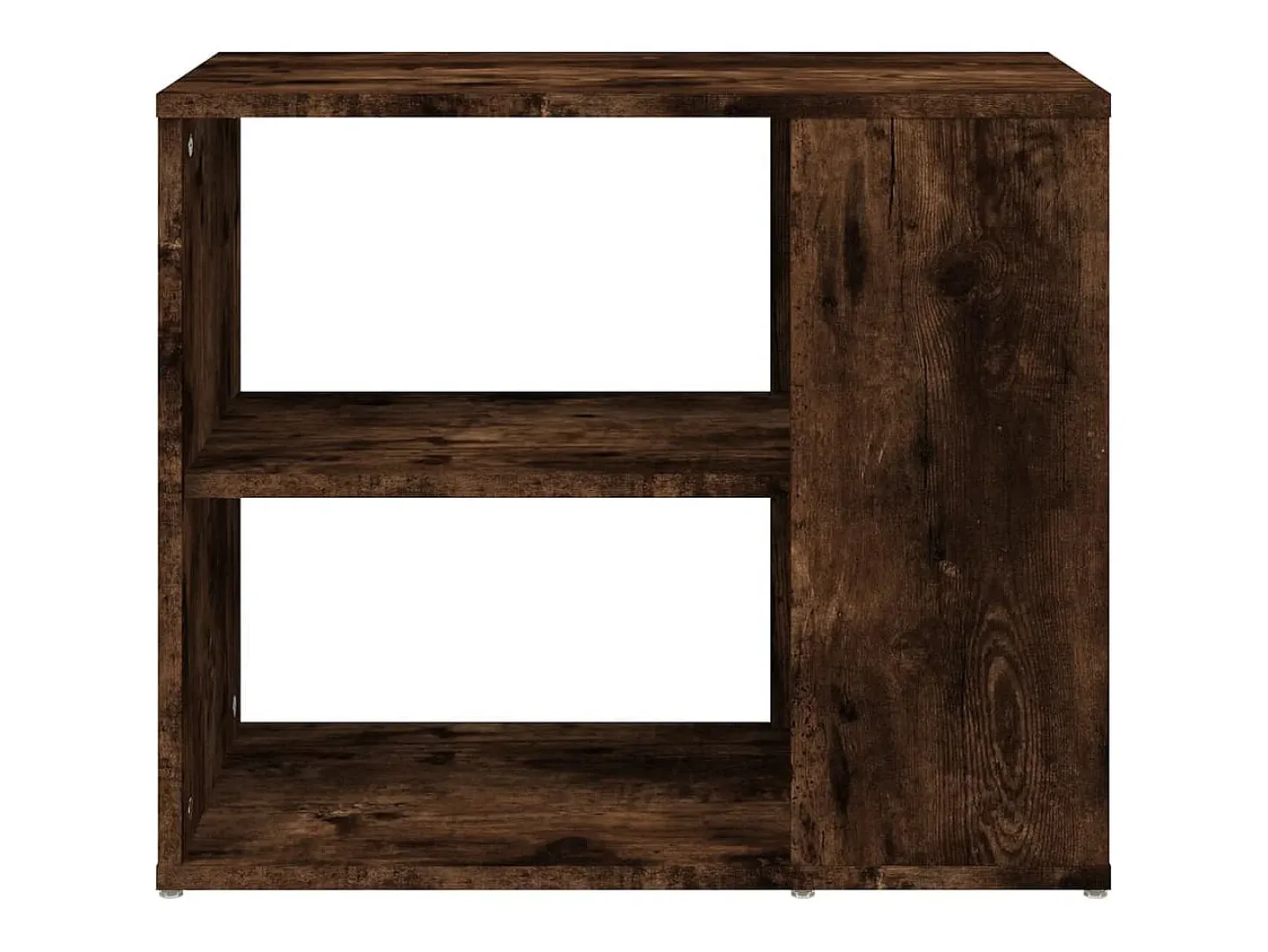 Armario auxiliar madera contrachapada roble ahumado 60x30x50 cm