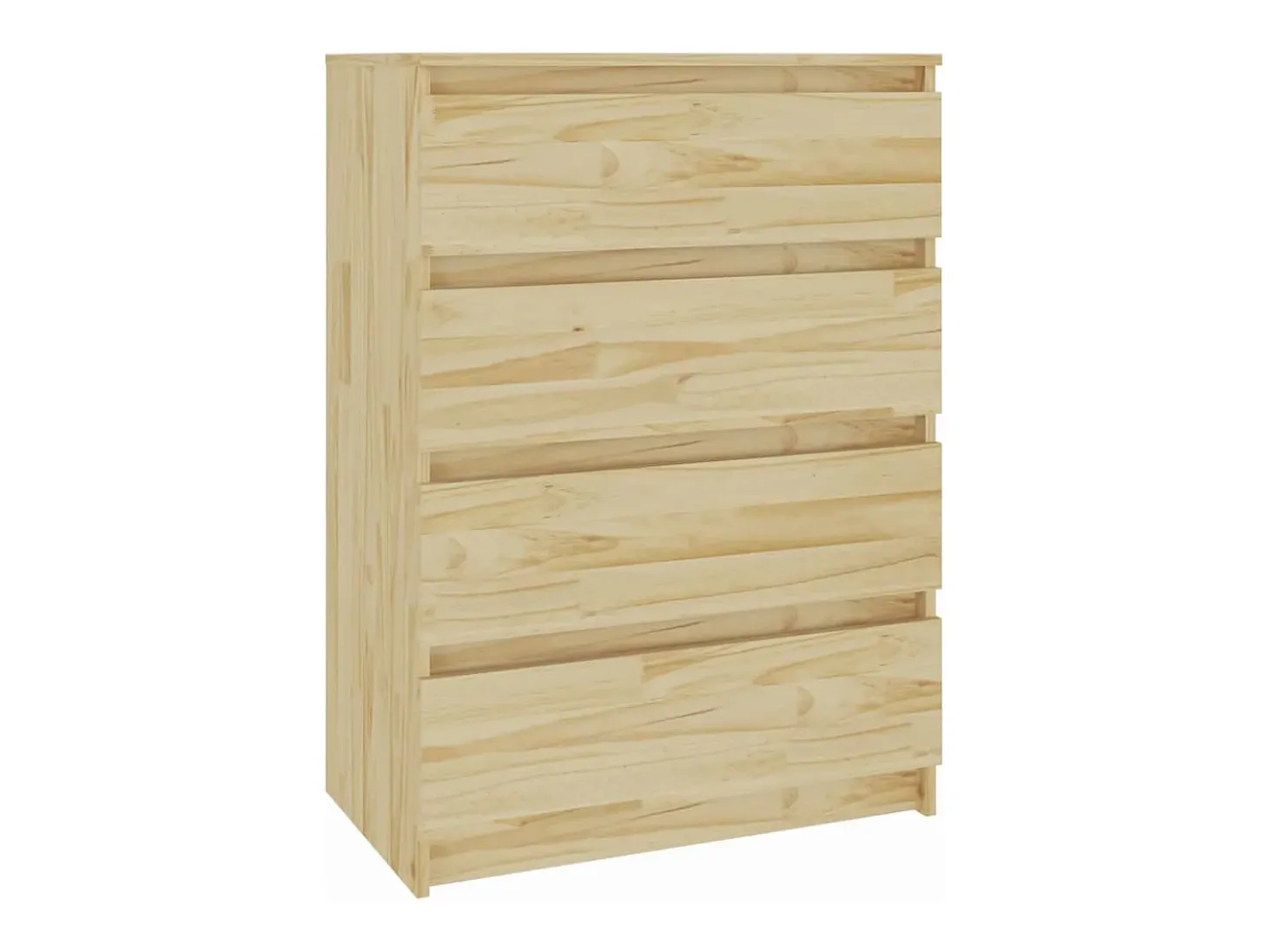 Armario auxiliar madera maciza de pino 60x36x84 cm