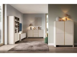 Armario, Cachemira, 103 x 39 x 132 cm | Mueble moderno con cantos redondeados