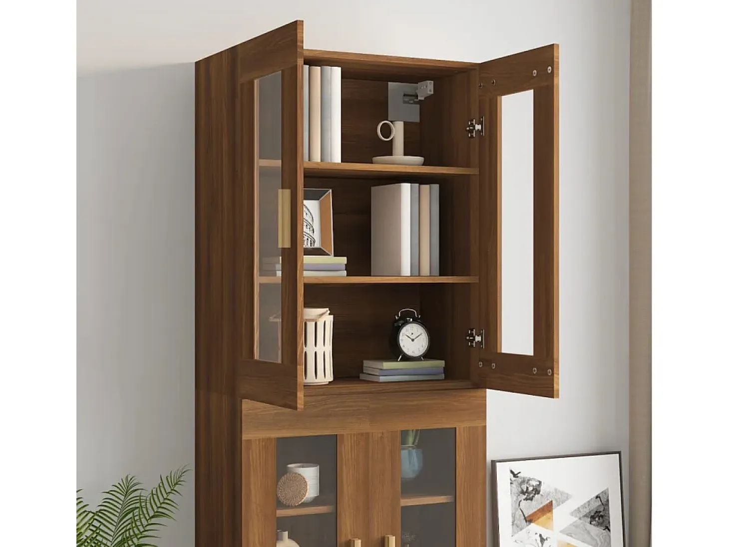 Armario colgante de pared roble Sonoma 69,5x34x90 cm