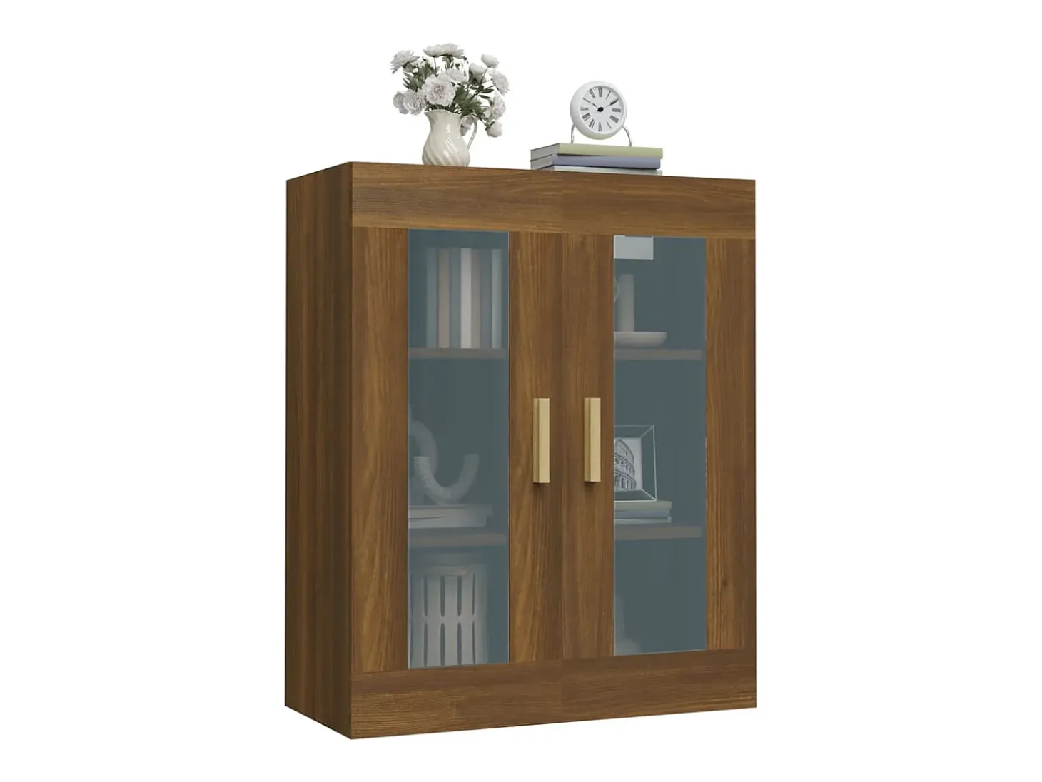 Armario colgante de pared roble Sonoma 69,5x34x90 cm