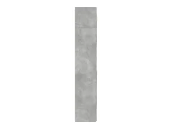 Armario de almacenaje gris hormigón 70x42,5x225cm madera de ingeniería