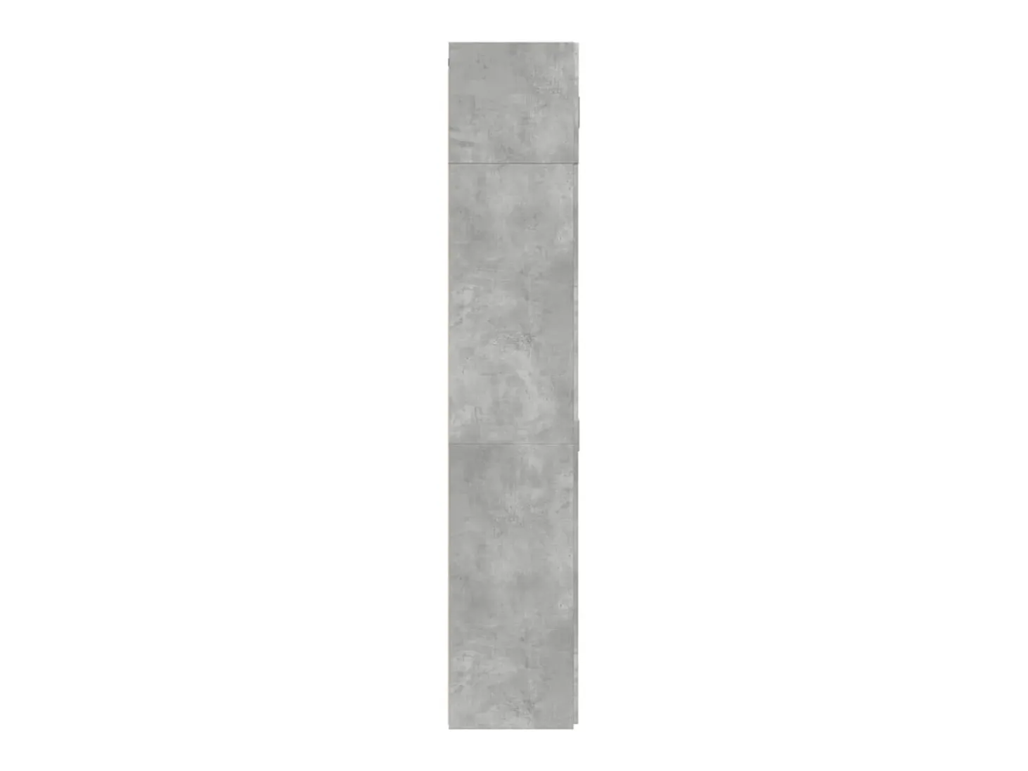 Armario de almacenaje gris hormigón 70x42,5x225cm madera de ingeniería