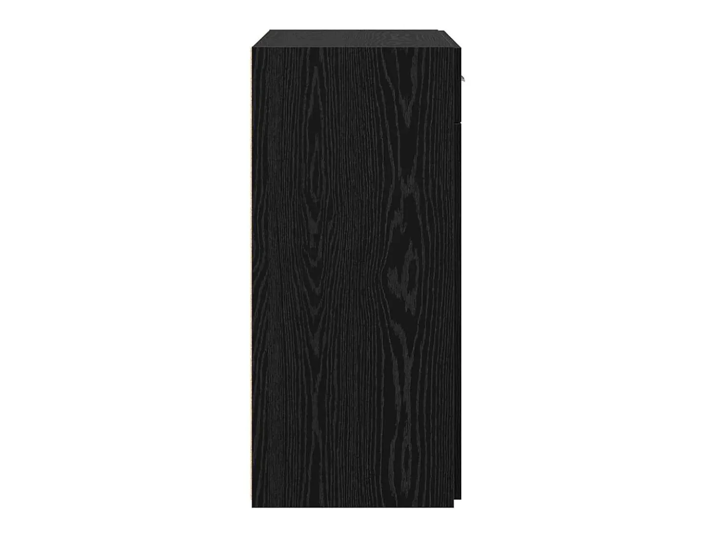 Armario de almacenamiento de roble negro 80x42,5x93,5 cm Madera de ingeniería