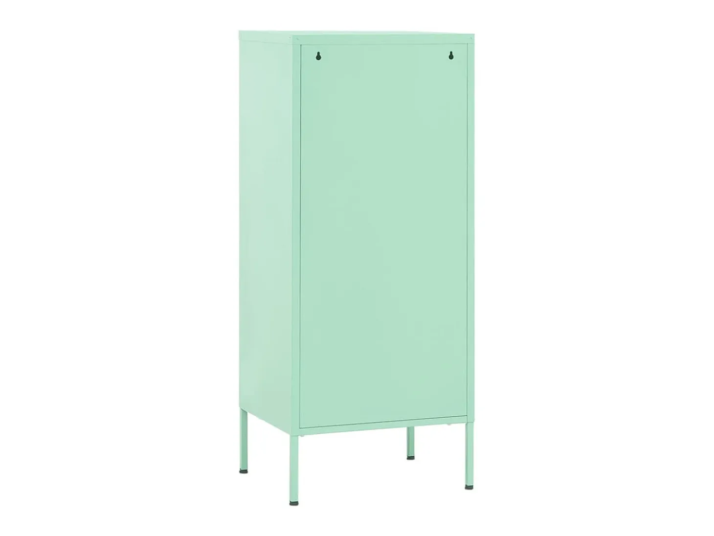 Armario de almacenamiento acero verde mint 42,5x35x101,5 cm ES337871