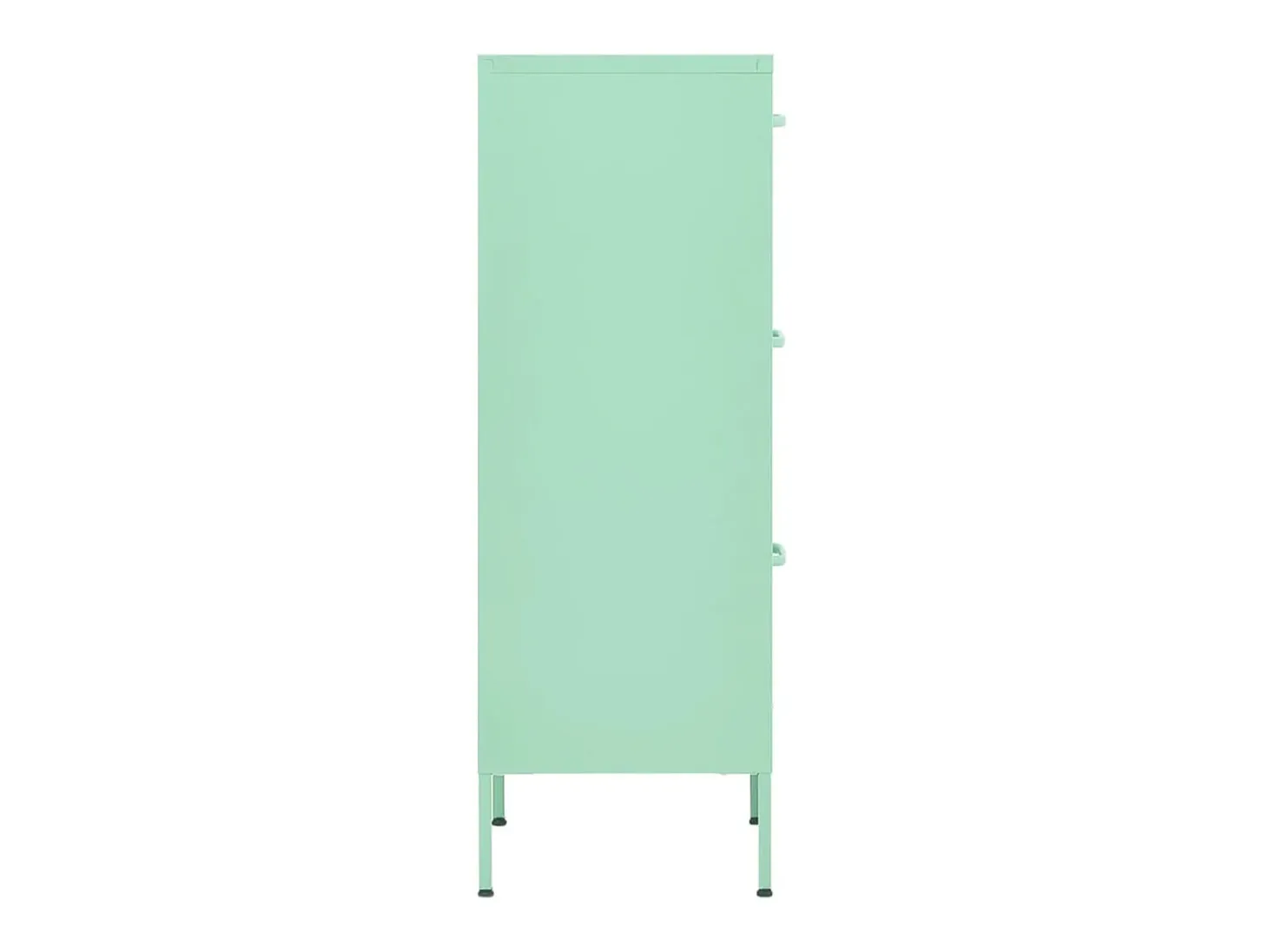Armario de almacenamiento acero verde mint 42,5x35x101,5 cm ES337871
