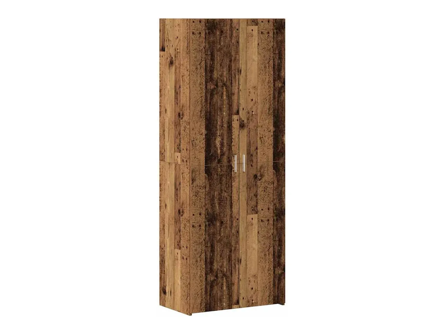 Armario de almacenamiento de madera envejecida 70x42,5x225 cm Madera de ingeniería