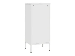 Armario de almacenamiento acero blanco 42,5x35x101,5 cm ES376119