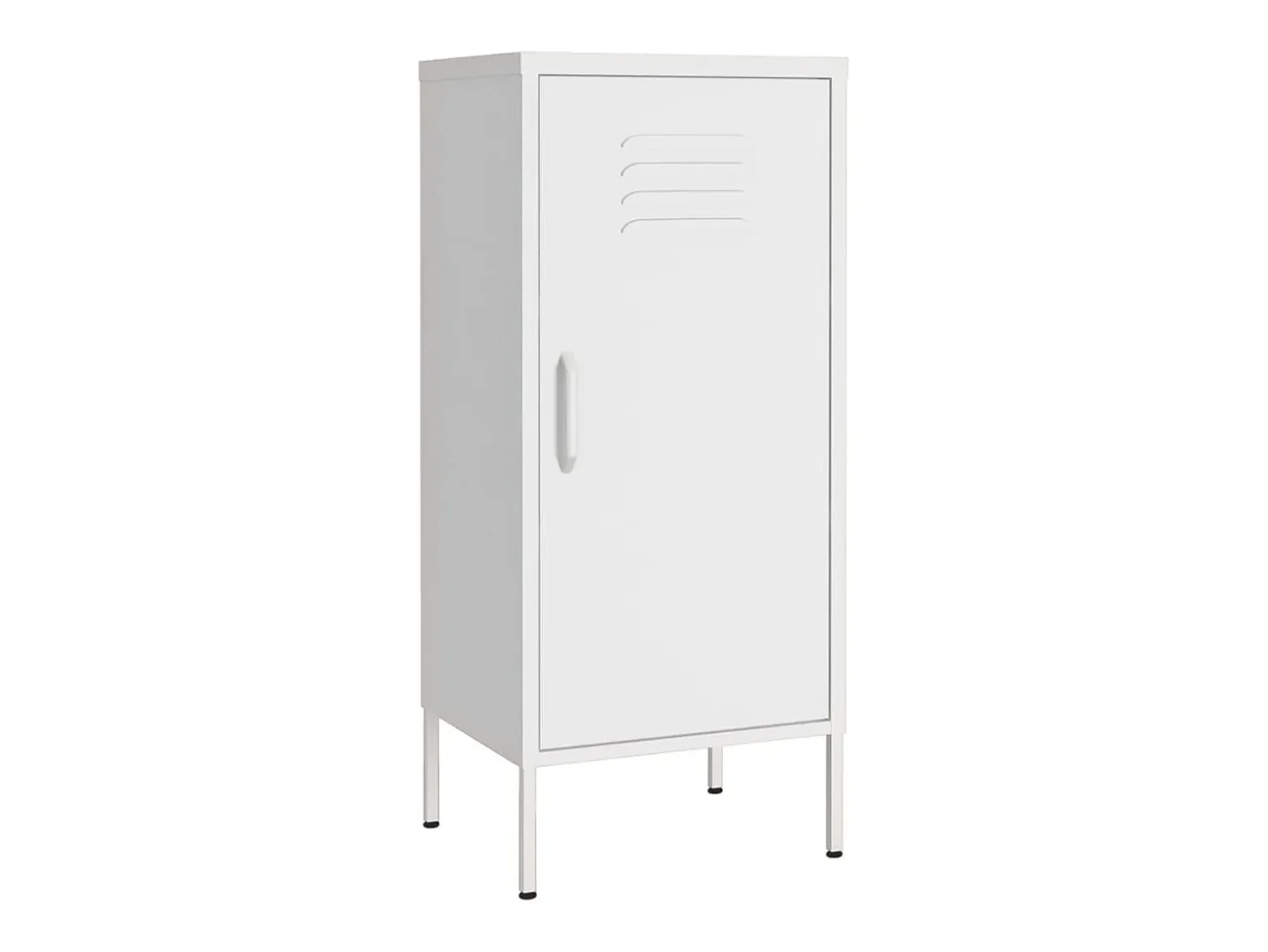 Armario de almacenamiento acero blanco 42,5x35x101,5 cm ES376119