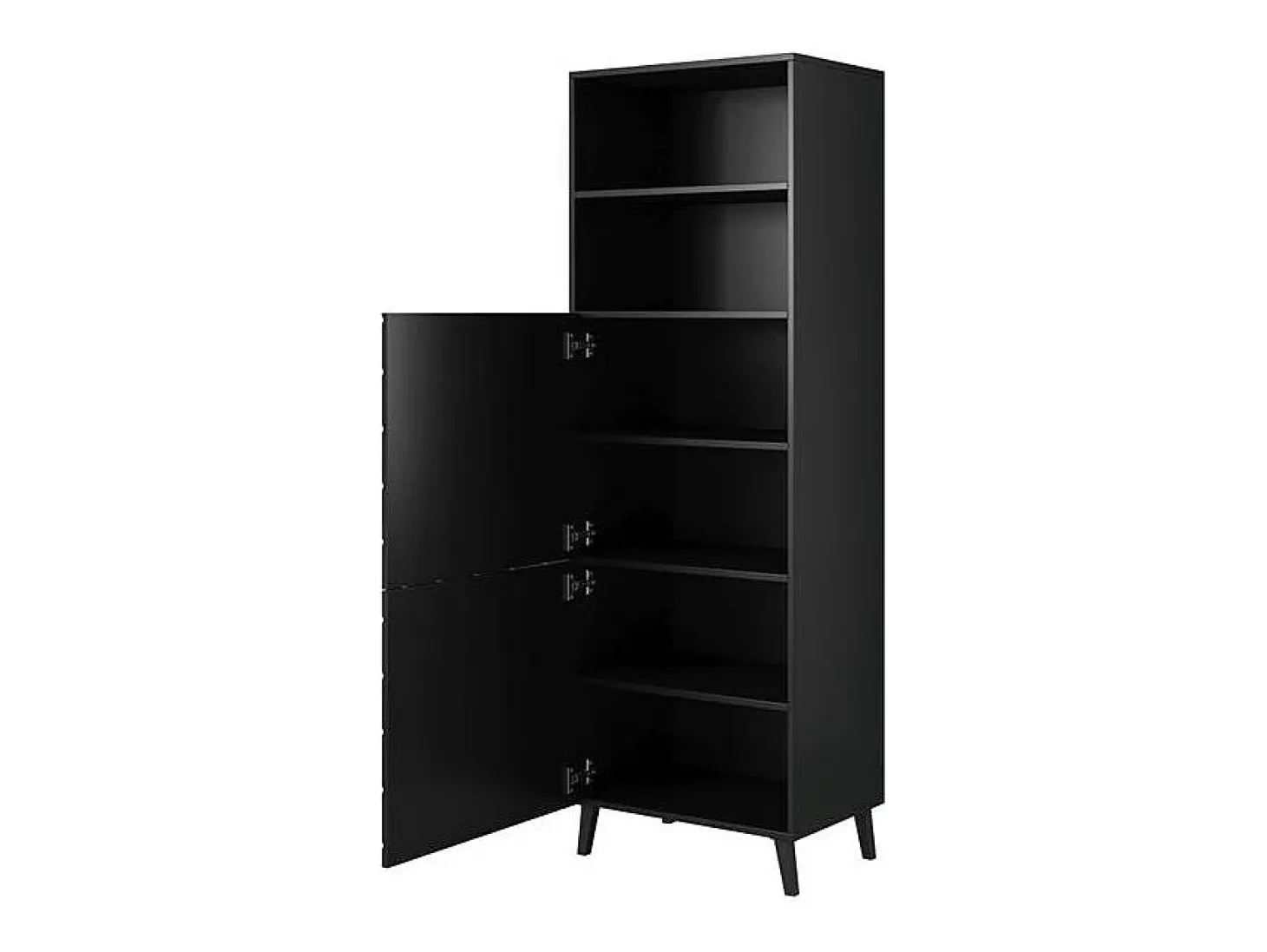 Armario de diseño negro 60 cm Yaka